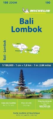 Bali-Lombok - Zoom Map 190: Map - Michelin - cover