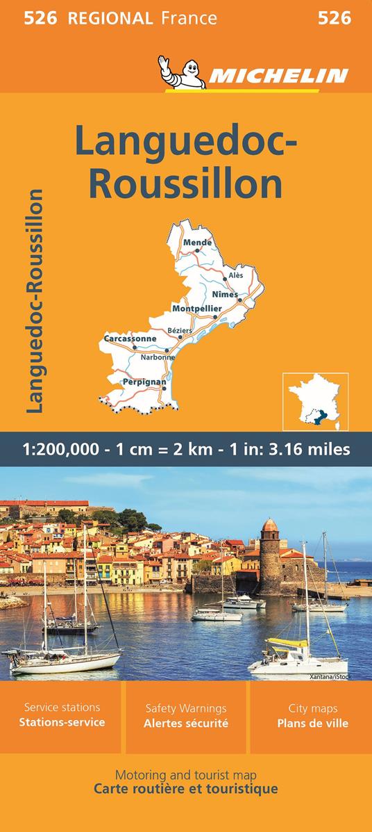 Languedoc-Roussillon 1:200.000 - copertina