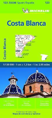 Costa Blanca - Zoom Map 123 - Michelin - cover