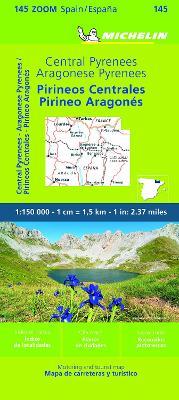 Pyrenees Central - Zoom Map 145 - Michelin - cover