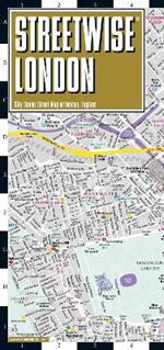 Streetwise London Map - Laminated City Center Street Map of London, England: City Plan