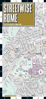 Streetwise Rome Map - Laminated City Center Street Map of Rome, Italy: City Plan - Michelin - cover