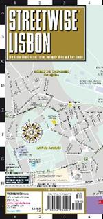 Streetwise Lisbon Map - Laminated City Center Street Map of Lisbon, Portugal: City Plan