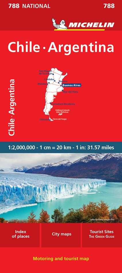 Chile-Argentina 1:2.000.000 - copertina