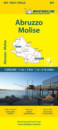 Abruzzo, Molise 1:200.000