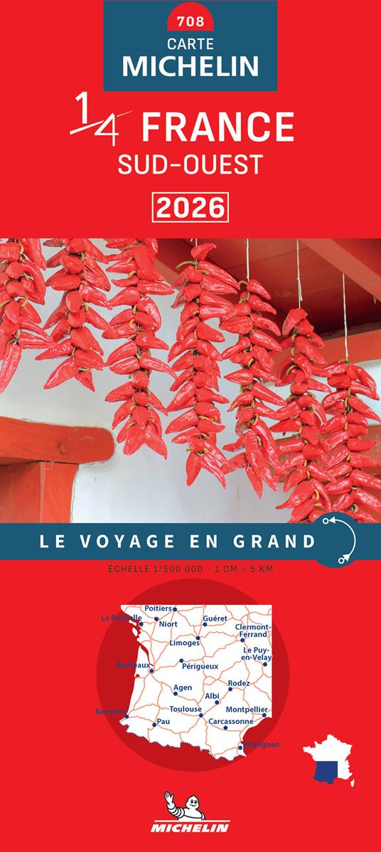 France Sud-Ouest 1:500.000 - copertina