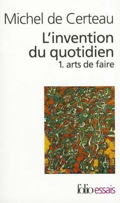 L' Invention Du Quotidien - CERTEAU - cover