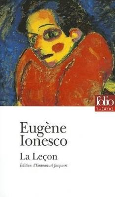 La lecon - Eugene Ionesco - cover