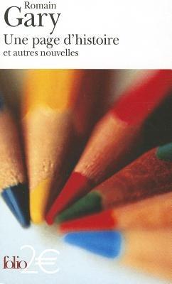 Une page d'histoire et autres nouvelles - Romain Gary - cover