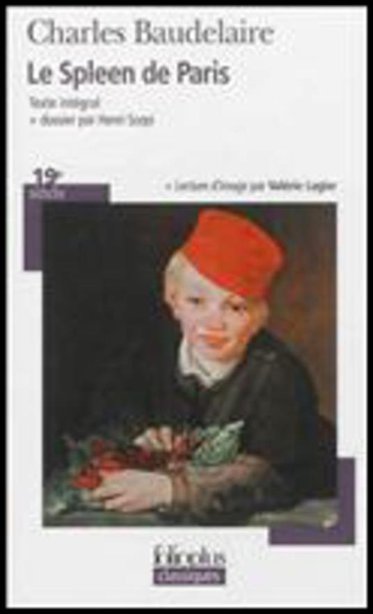 Le spleen de Paris - Charles Baudelaire - cover