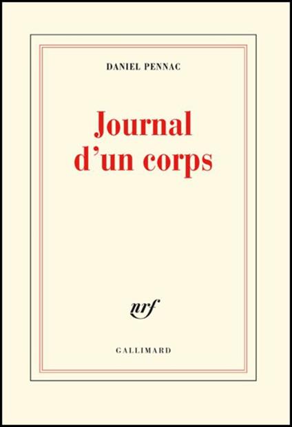 Journal d'un corps - Daniel Pennac - cover