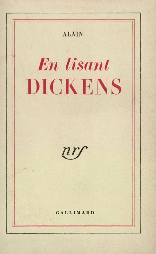 En lisant Dickens