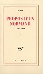 Propos d'un Normand (Tome 5)