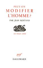 Peut-on modifier l'homme ?
