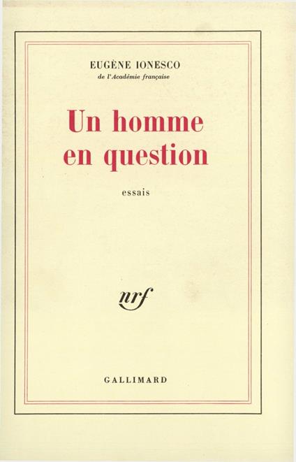 Un homme en question