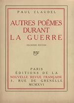 Autres poèmes durant la guerre