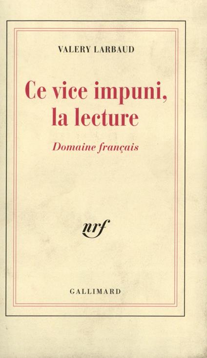 Ce vice impuni, la lecture