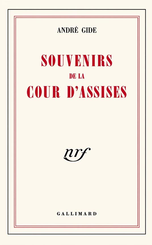 Souvenirs de la Cour d'Assises