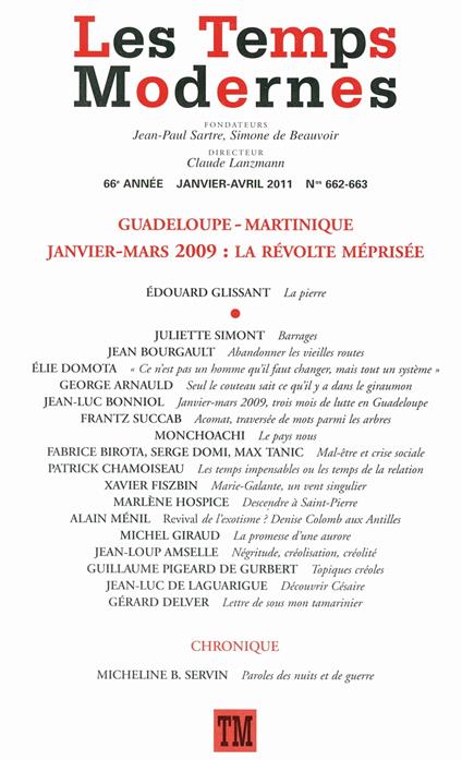Les Temps Modernes N° 662 N° 662
