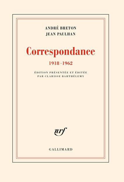 Correspondance (1918-1962)