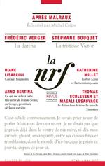 La Nouvelle Revue Française N° 624 (Mai 2017)