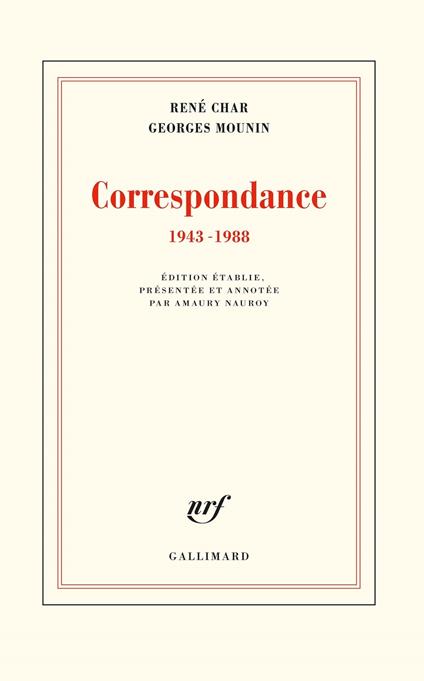 Correspondance (1943-1988)
