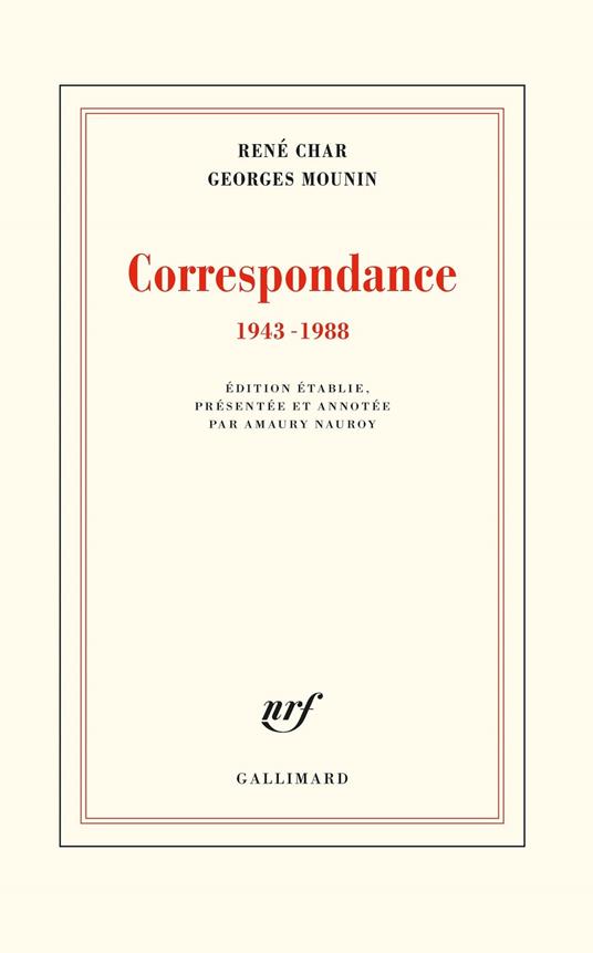 Correspondance (1943-1988)