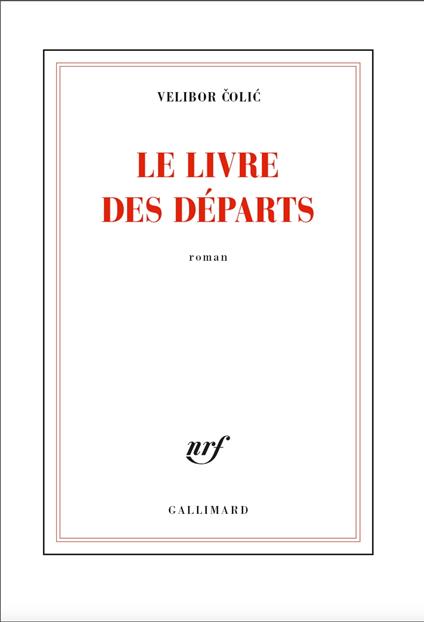 Le livre des départs