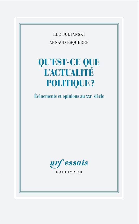 Qu'est-ce que l'actualité politique ?