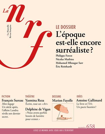 La Nouvelle Revue Française N° 658 (Été 2024)
