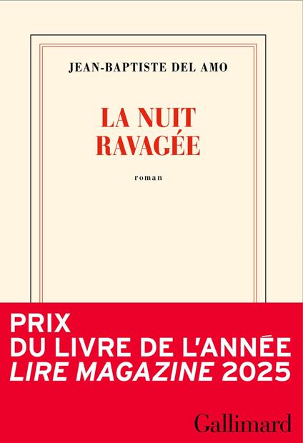 La nuit ravagée - Prix du livre de l'année LIRE Magazine 2025