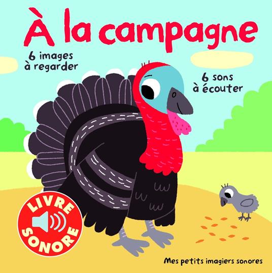 Mes petits imagiers sonores - À la campagne - Collectif,Marion Billet - ebook
