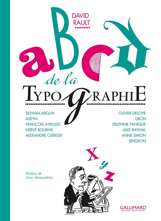 ABCD de la typographie en bande dessinée