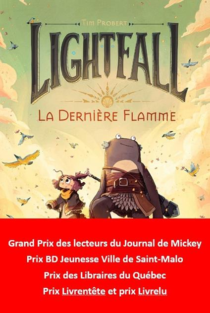 Lightfall (Tome 1) - La dernière flamme - Tim Probert - ebook