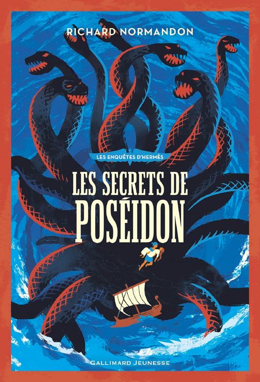 Les enquêtes d'Hermès (Tome 5) - Les secrets de Poséidon - Richard Normandon - ebook