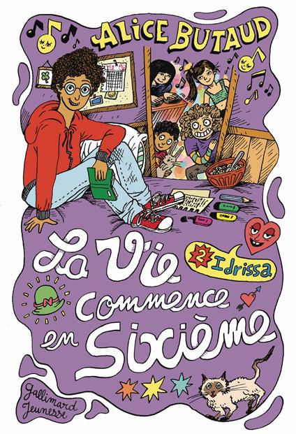 La vie commence en sixième (Tome 2) - Idrissa - Alice Butaud - ebook