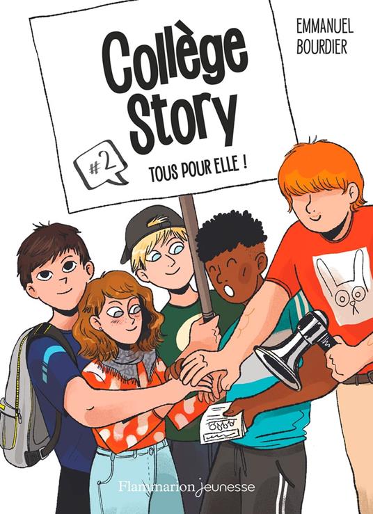 Collège Story #2 - Tous pour elle ! - Emmanuel Bourdier,Ludivine Martin - ebook