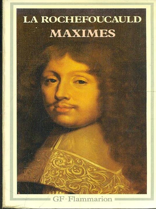Maximes - François de La Rochefoucauld - copertina