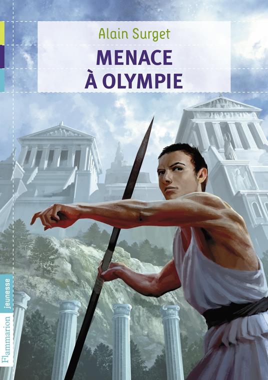 Menace à Olympie - Alain Surget - ebook