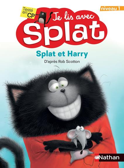 Je lis avec Splat - Splat et Harry - niveau 1 - Rob Scotton - ebook