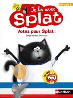 Je lis avec Splat : Votez pour Splat ! - Niveau 1