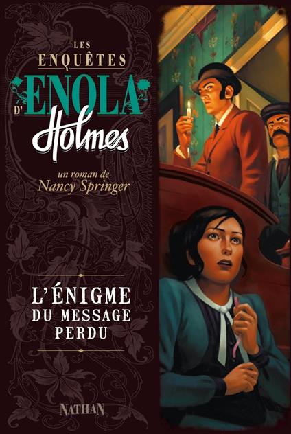 Enola T5 L'énigme du message perdu - Nancy Springer,Raphaël Gauthey,Rose-Marie Vassallo-Villaneau - ebook