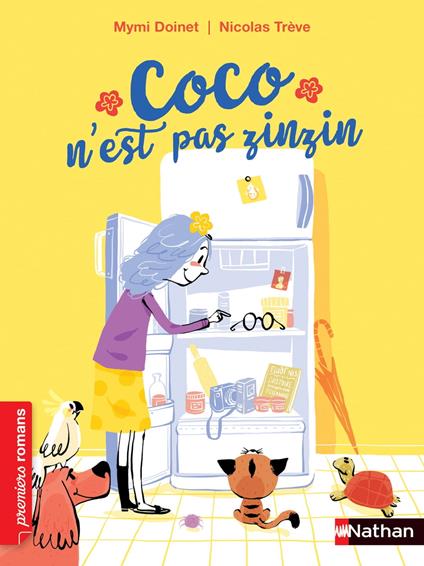 Coco n'est pas zinzin - Roman Vie quotidienne - De 7 à 11 ans - Mymi Doinet,Amandine Laprun - ebook