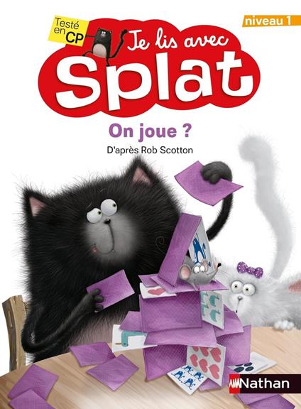 On joue - Je lis avec Splat - CP Niveau 1 - Dès 6 ans - Rob Scotton - ebook