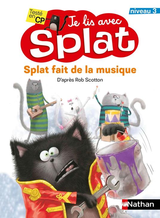 Splat fait de la musique - Rob Scotton - ebook
