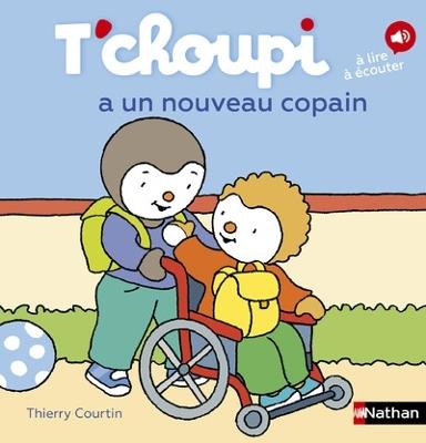 T'CHOUPI A UN NOUVEAU COPAIN - cover