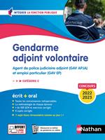 Gendarme adjoint volontaire - Tout-en-un 2022-2023