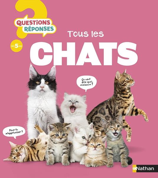 Tous les chats - Questions/Réponses - Dès 5 ans - Livre numérique - Muriel Zürcher,Marie Paruit - ebook