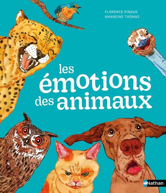 Les émotions des animaux - Les émotions et nous - Dès 7 ans - Livre numérique - Florence Pinaud,Amandine Thomas - ebook