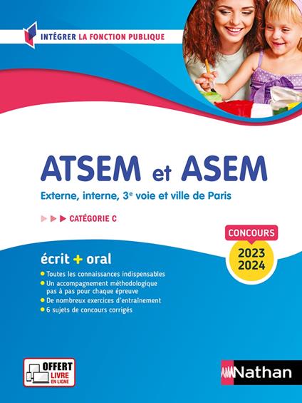 Concours ATSEM et ASEM 2024 - Préparation complète - EPUB